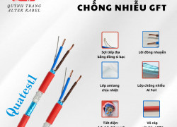 Cáp chống cháy chống nhiễu +GFT+E Altek Kabel chống cháy trong nhiệt độ cao - Không chứa