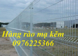 Sản xuất hàng rào mạ kẽm chắn sóng D4a50x200