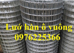 Sản xuất lưới thép mạ kẽm D2, D3, D4, D5 dạng cuộn, dạng tấm