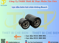 Lọc dầu bơm Busch - Lọc dầu 001