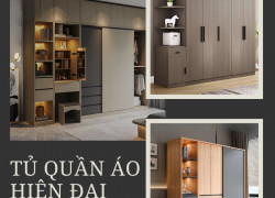 Mẫu Tủ Quần Áo Đẹp, Hiện Đại