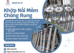 Khớp Nối Chống Rung| Khớp nối mềm inox nối ren | Khớp chống rung mặt bích