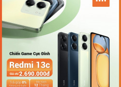 Xiaomi Redmi 13C gia tot Thủ Dâu Mot Binh Duong