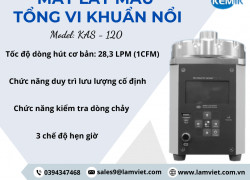 Máy lấy mẫu tổng vi khuẩn nổi