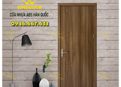 Cửa nhựa ABS Hàn Quốc chống mối mọt tại Bạc Liêu