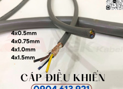 Cáp điều khiển 4x1.5mm chống nhiễu Altek Kabel