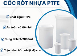 Cốc rót nhựa PTPE Sanplatec Corp