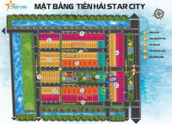 Chính chủ bán đất đẹp khu đô Star City – Bắc Đồng Đầm, nằm đối diện khu công nghiệp Tiền Hải Viglacera