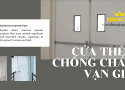 Giá cửa thép chống cháy tại Vạn Giã