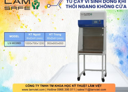 Tủ cấy vi sinh thổi ngang không cửa LAMSAFE