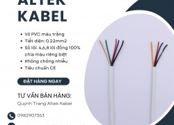 Cáp truyền tín hiệu báo cháy Altek Kabel