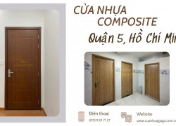 Giá cửa nhựa Composite tại Quận 5 | Cửa chịu nước cao cấp