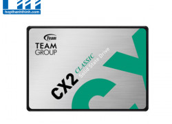 Ổ CỨNG SSD TEAMGROUP CX2 256GB SATA3 2.5 INCH (ĐỌC 520MB/S, GHI 430MB/S) - (T253X6256G0C101)