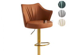 Ghế bar café nhà hàng bọc nệm da chân xoay nâng hạ chiều cao HCM CB2297B-P