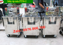 MÁY ÉP MÍA CÓ THÙNG XE NHỎ GỌN PT50 TẤN PHÁT - XE NƯỚC MÍA GIÁ RẺ