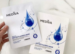 Mặt nạ đắp mặt cao cấp Mediva Peptide Placenta Mask