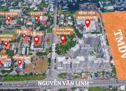 Bán căn 2PN+ 69m2 giá 2ty550 West Gate - Bình Chánh