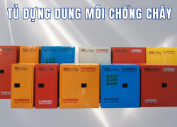 Tủ Đựng Dung Môi Chống Cháy LAM SAFE - Bảo Vệ An Toàn và Tài Sản