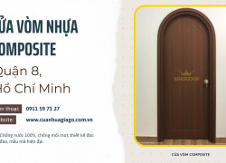 Giá cửa vòm nhựa Composite tại quận 8, Hồ Chí Minh