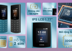 Nokia 105 4G Pro điện thoại cục gạch bắt sóng 4G