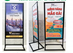 Cung Cấp Standee Khung Sắt Trưng Bày Ngoài Trời: Giải Pháp Tiện Lợi Cho Các Sự Kiện