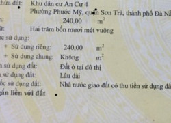 🔴💥Bán lô đất đường Phước Trường 2, Sơn Trà, Đà nẵng