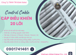 Cáp điều khiển, cáp tín hiệu 20 lõi Altek Kabel Hà Nội