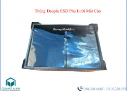 Thùng Danpla ESD Phủ Lưới Mắt Cáo