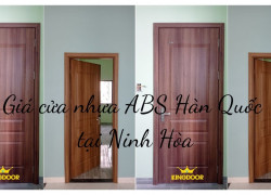 GIÁ CỬA NHỰA ABS HÀN QUỐC TẠI NINH HÒA