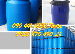 Thùng phuy nhựa 30 lít mua ở TPHCM, bán thùng nhựa 50 lít đựng xăng, thùng phuy nhựa 60 lít đựng dầu nhờn