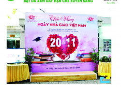 In standee các sự kiện cuối năm, tất niên, 20/11, 20/10