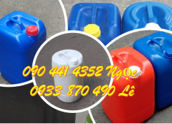 Can nhựa 30 lít đựng thực phẩm, can nhựa 25 lít đựng xăng dầu, can nhựa 20L đựng dược phẩm