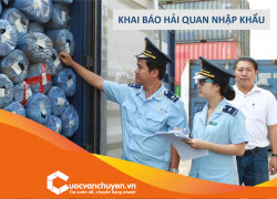 Khai báo hải quan nhập khẩu hàng hóa