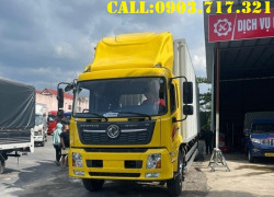 Bán xe tải DongFeng thùng kín Pallet 7t4, xe tải DongFeng thùng Pallet 7T4 mới giao xe ngay