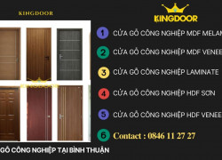 Giá cửa gỗ công nghiệp tại Bình Thuận - Cửa phòng ngủ