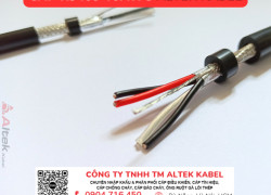 Cáp lắp đặt năng lượng mặt trời RS485 18awg Altek Kabel