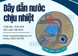 Dây dẫn nước, dây mềm cấp nước nóng, ống dẫn nước bình nóng lạnh, dây cấp nước inox ren trong