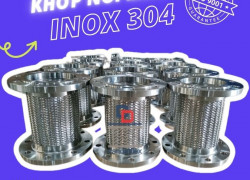 Khớp nối mềm inox chịu nhiệt, khớp nối mềm nối bích, khớp nối ren công nghiệp, khớp nối mềm rắc co ren