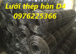 Lưới thép hàn chập đổ sàn D4, D5, D6, D8, D10, D12 giá tốt tại xưởng