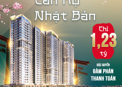 Từ 123 triệu có ngay căn hộ Nhật Bản TT Aio , được trao đổi lịch thanh toán với CĐT