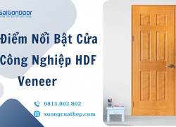 Ưu Điểm Nổi Bật Cửa Gỗ Công Nghiệp HDF Veneer