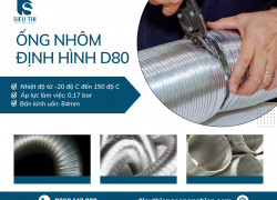 Đặc tính nổi bật của ống nhôm nhún D80