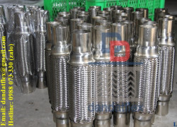 Bô chống rung inox, Ống xả mềm, Bô xả động cơ, Ruột gà ống xả inox, Ống nhún inox