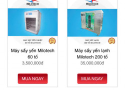 Cty chuyên KD máy móc thiết bị ngành yến sào tuyển NVKD CSKH