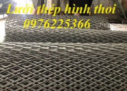 Lưới mắt cáo, lưới kéo giãn, lưới thép hình thoi dày 2mm