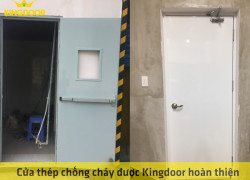 Cửa Thép Chống Cháy Có Giấy Kiểm Định