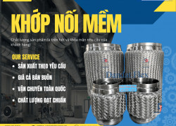 Khớp nối mềm| Khớp nối mềm inox công nghiệp và tầm quan trọng trong hệ thống cơ điện