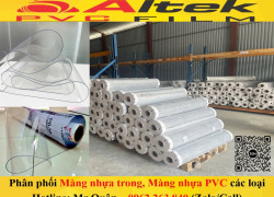 Màng nhựa dẻo trong suốt dày 0.2mm