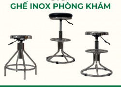 Ghế inox phòng khám