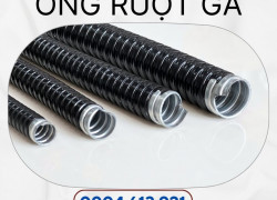 Ống sun luồn dây điện và phụ kiện đầu nối ống ruột gà D20 (1/2 INCH)